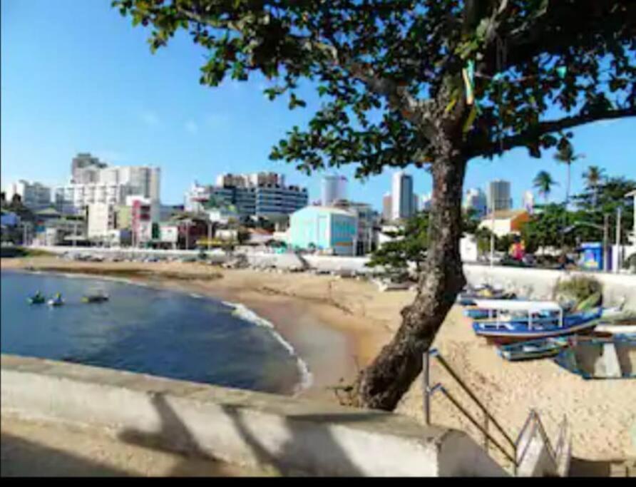 Vista Mar Nascente, Dois Quartos, Novo, No Melhor Do Rio Vermelho, Condominio Club, 1103 Salvador Exterior photo